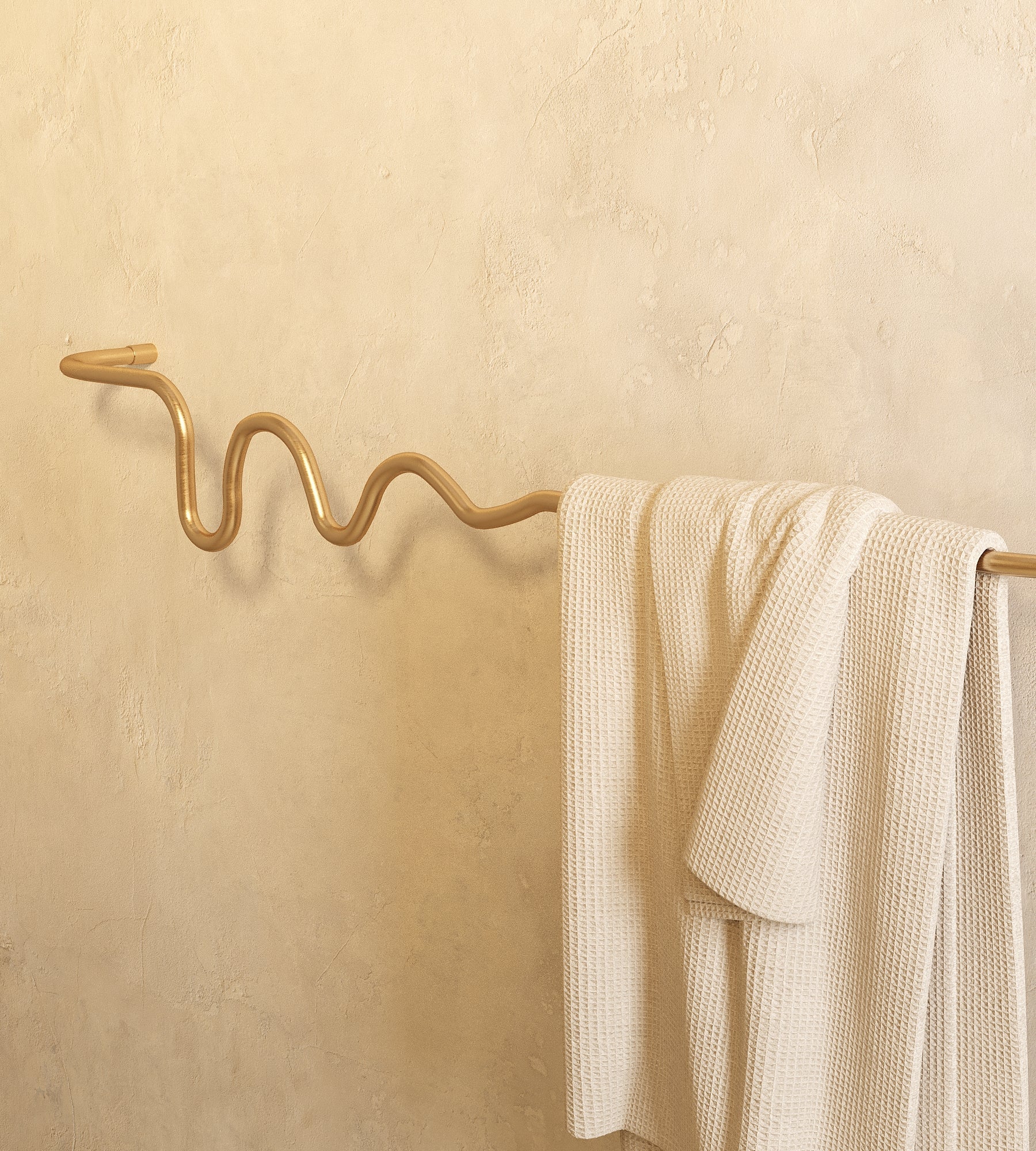 Turn Your Towel Bar Into a Jewelry Organizer: The Glenn Hack You Need