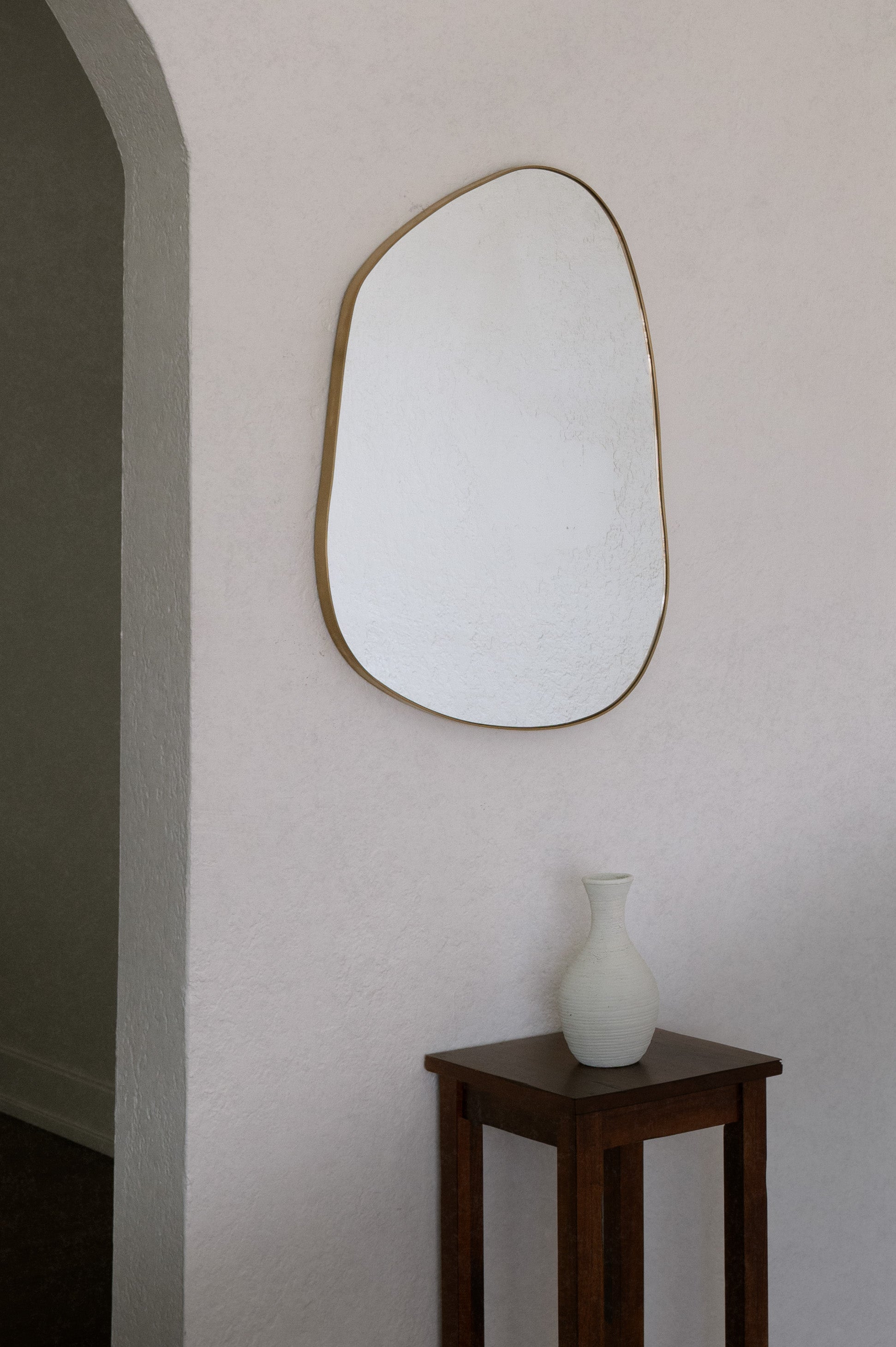 Brassy Gold Organik Mirror