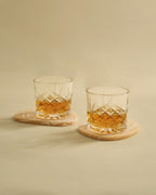 Puddle Coasters - Set of 3 - Salted Caramel